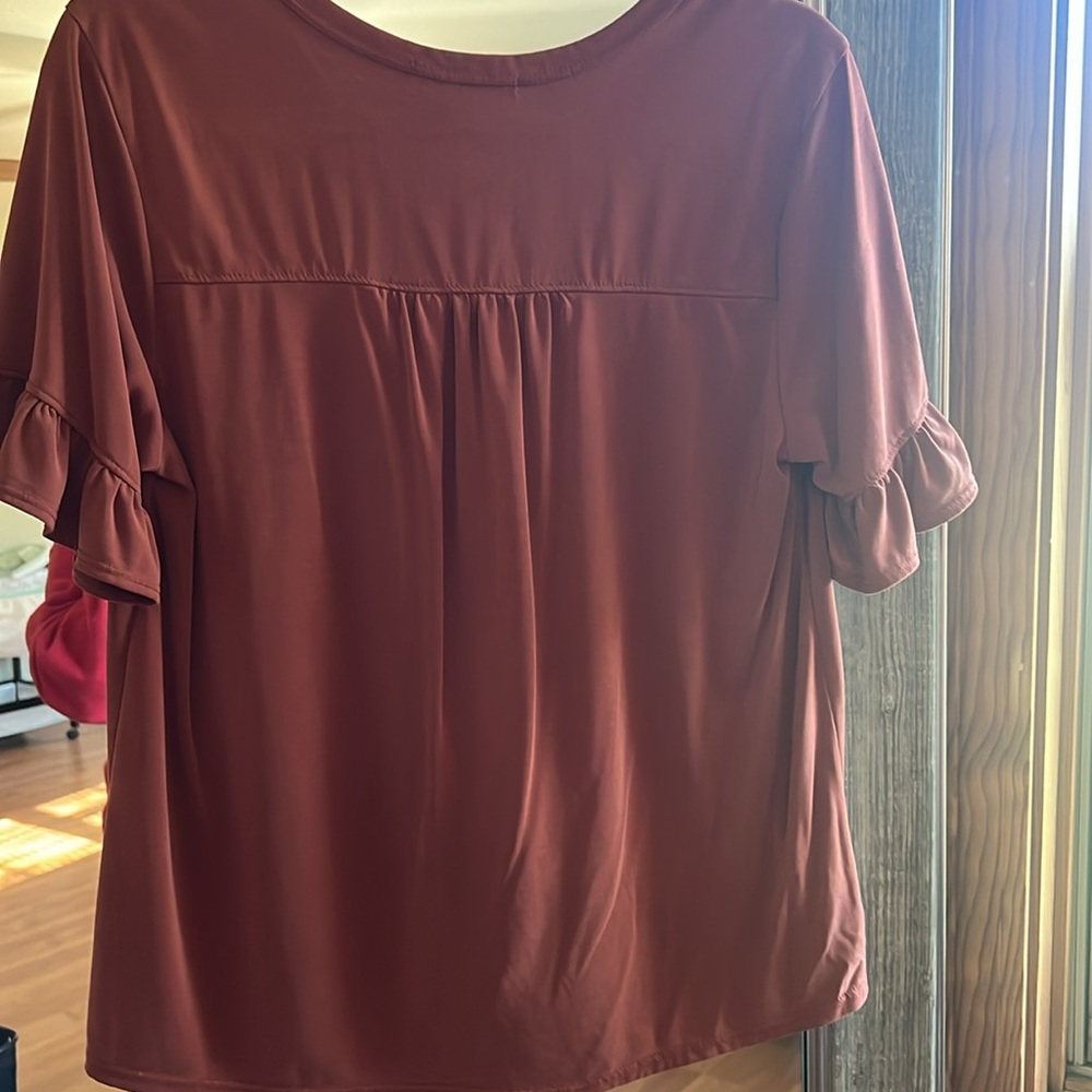 Rust Blouse - image 4